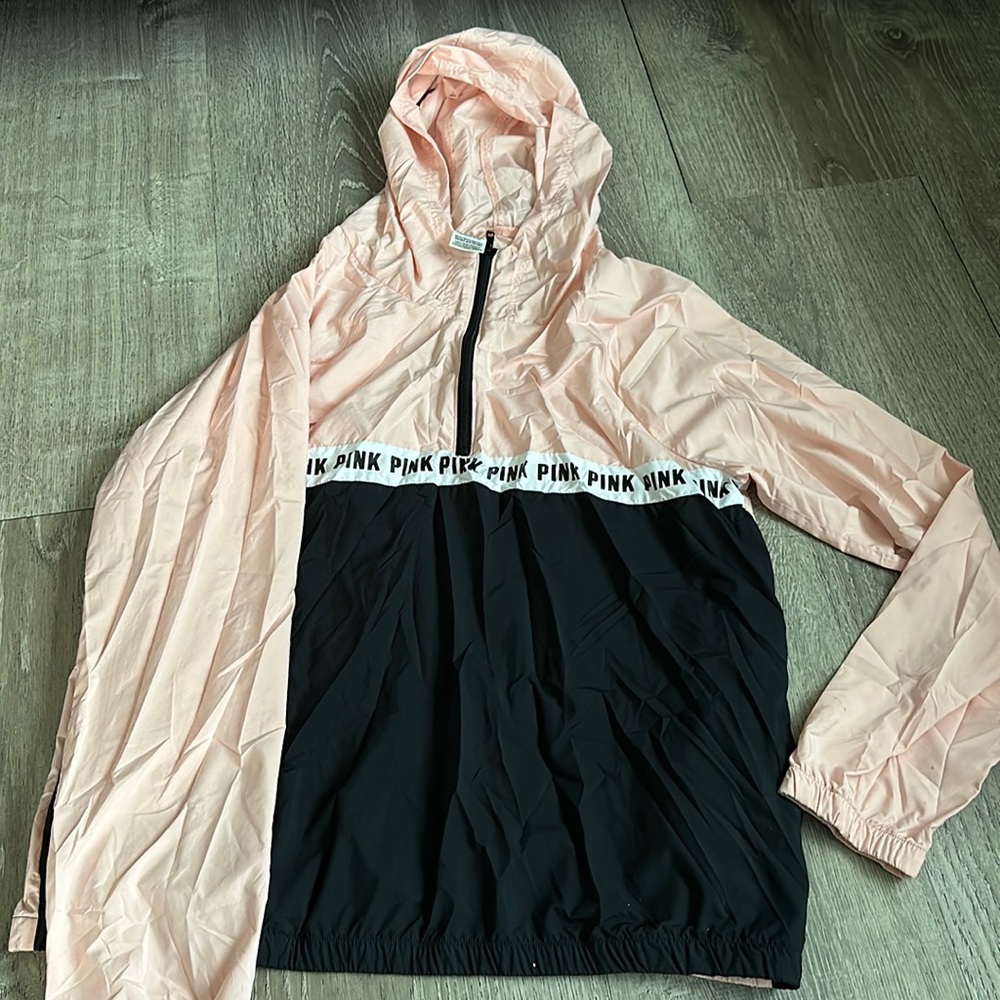 Pink wind breaker